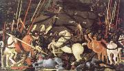 paolo uccello the battle of san romano oil